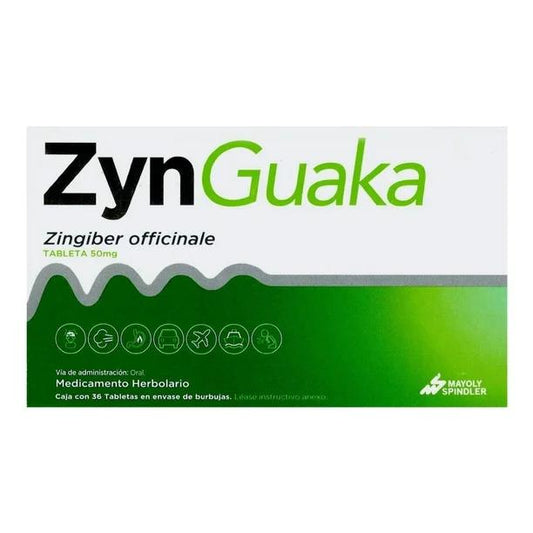 ZYNGUAKA 36 TAB 50 MG