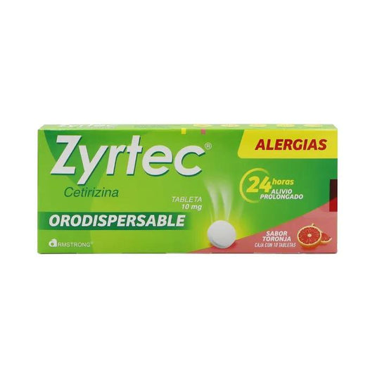 ZYRTEC ORODISPERSABLE 10MG C10