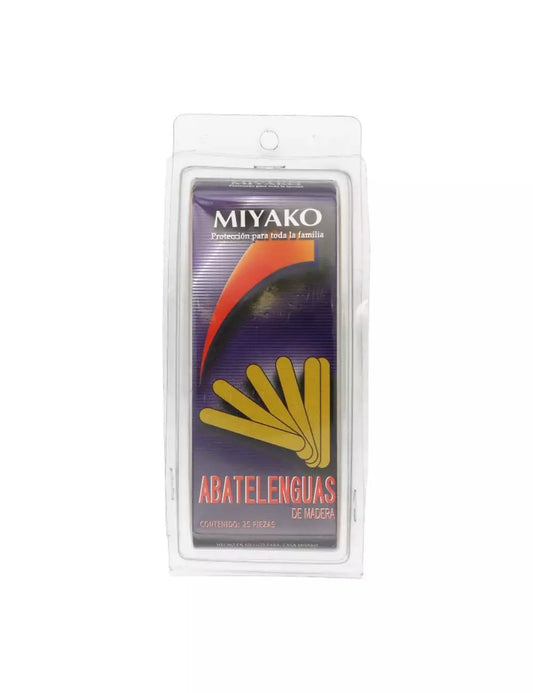 ABATELENGUAS DE MADERA BOLSA C25 MIYACO